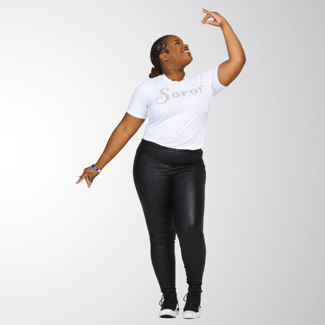 White Diamond “Soror” Shirt - Image 12