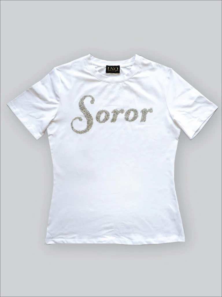 White Diamond “Soror” Shirt - Image 13